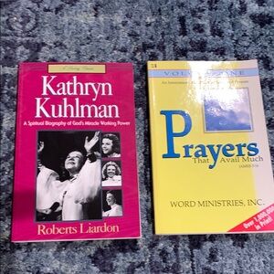 Set of 2 Prayers that avail much and Kathryn Kuhlman biography books
